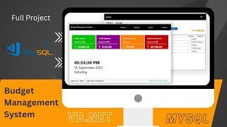 VB.NET - Budget Management System in VB NET using My sql Database