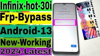 Infinix Hot 30i ( X669C ) Frp Bypass New 2024 | Infinix All Android 14-13-12 Google Account Bypass