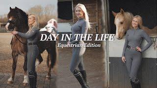 Equestrian Day in the Life ~ aesthetic ~ spend the day at the horses with me | Scarlet Martin