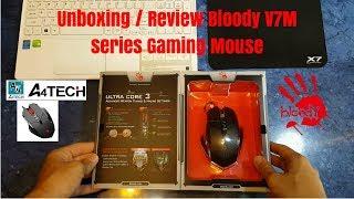 A4TECH Bloody V7M Gaming Mouse UNBOXING AND REVIEW