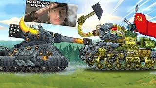 Я разобью Левиафана! Щука VS Левиафан - Мультики про танки реакция на Gerand (геранд анимация мульт)