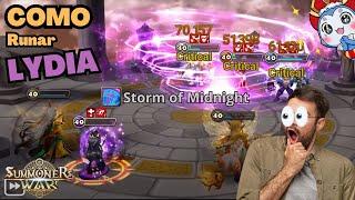 COMO runar: LYDIA no SUMMONERS WAR | HOW TO RUNE