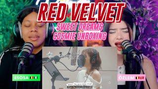 Red Velvet 레드벨벳 'Sweet Dreams' Special Video reaction + chaotic Cosmie UNBOXING