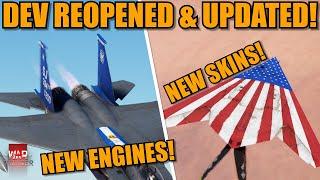 DEV REOPENED! & UPDATED! NEW SKINS, F-15E W/ 229 ENGINE, RMV GETTING READY & MORE! - War Thunder DEV