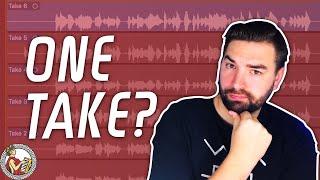 Should You Record Vocals In One Take? (Vocal Recording Tips)