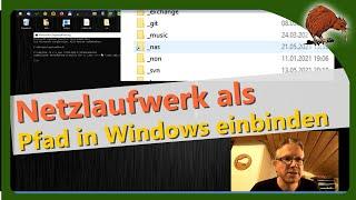 Windows: Netzlaufwerk als Pfad einbinden