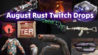 Rust Twitch Drops in August