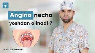 Angina necha yoshdan olinadi?