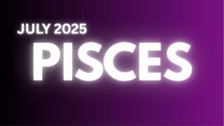 ️PISCES"Omg,SOMEONE VERY INTENSE, PASSIONATE N MADLY IN LOVE WITH YOU IS COMING PISCES" JULY 2025