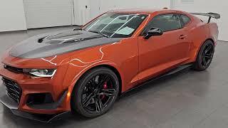 2022 CHEVROLET CAMARO ZL1 1LE EXTREME TRACK PACK VIVID ORANGE 4K WALKAROUND 14852Z