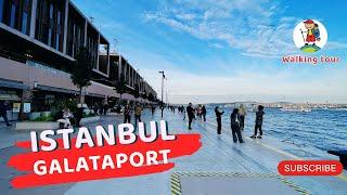 ISTANBUL TURKEY 2023 | GALATAPORT ISTANBUL - WALKING TOUR 4K