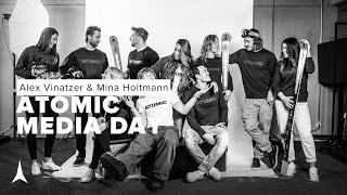 Atomic Media Day Q&A with Alex Vinatzer and Mina Holtmann