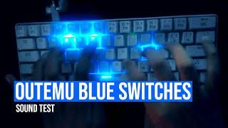 Outemu Blue Switches Sound Test