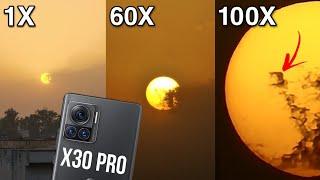 Motorola Edge X30 Pro | 100X Live Zoom Test Hands