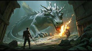 The tomb-robbing team awakened a giant dragon and one of the members was shot dead the dragon！
