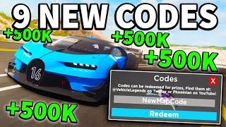 *NEW* WORKING ALL CODES FOR Vehicle Legends IN OCTOBER! ROBLOX Vehicle Legends CODES