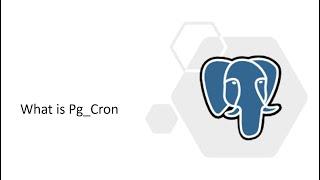 Postgresql : Pg cron