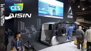 Aisin Group Future Automotive Solutions at CES 2020