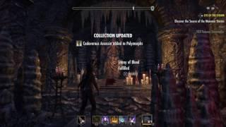 "Litany of Blood" achivement & Cadaverous Assassin Polymorph. TESO