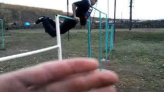 Freestyle bar комбинация на турнике (Street workout)