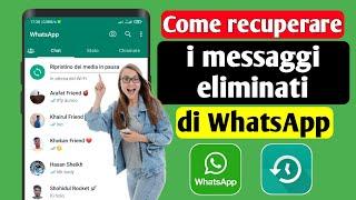 Come recuperare i messaggi eliminati di WhatsApp (2023) | Ripristina le chat di WhatsApp