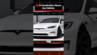 EV Acceleration Versus Gas Vehicles #shorts