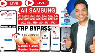 Samsung Frp BYPASS Leste version ANDROID 12 13 14 Live Technical Deepak2020 is live