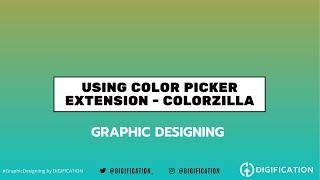 How to use Color Picker Extension - colorzilla