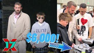 Ben Affleck Crushes Son Sam's Dream Of Owning $6K Dior Jordans