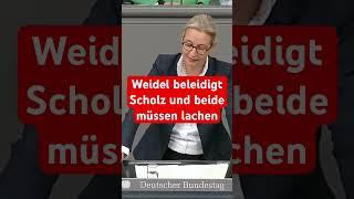 ‼️Nach Weidel Ansage muss soga Scholz lachen‼️ #afd #aliceweidel #cdu #merz #spd #scholz #chrupalla