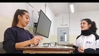The interview of Sofía Nieto Quinodo and Melany Ludmila Cazzani.