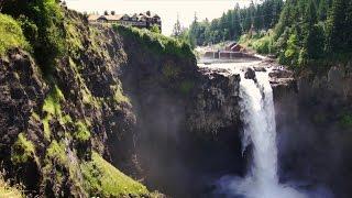 Snoqualmie Falls and the Great Northern Hotel of Twin Peaks