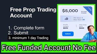 $5k Funded Account Challenge| Mychinesefx introduces 3Step Funded Account| Free Funded Account!!