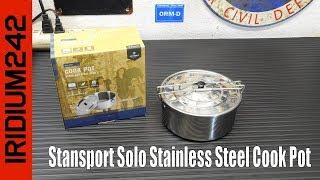 Budget Friendly: Stansport Solo Stainless Steel Cook Pot