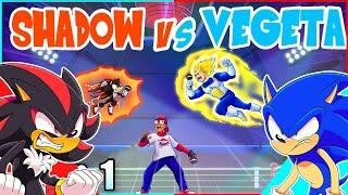 Sonic & Shadow REACT To Shadow Vs Vegeta - Cartoon Beatbox Battles!