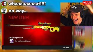 LUCKIEST AWP DRAGON LORE TRADE UP! ($13,000)