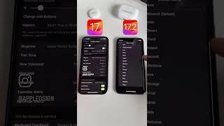 #techview iOS 17 vs iSO 17.2