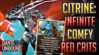 CITRINE INFINITE RED CRITS: Recrystallization Augment | Dante Unbound