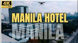MANILA HOTEL | 4K DRONE FOOTAGES