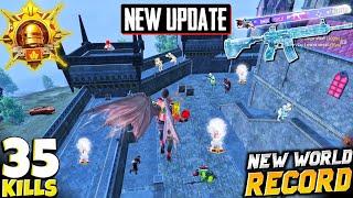 BEST UPDATE IN BGMI HISTORY  BGMI 3.4 UPDATE GAMEPLAY WORLD RECORD - BGMI NEW UPDATE