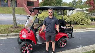 Evolution Classic 4 Plus Street Legal Golf Cart Walkaround