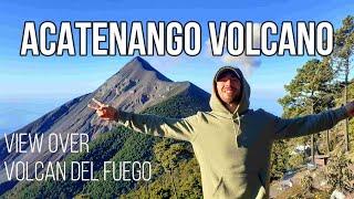 Climbing an active Volcano! | Volcan Acatenango (3976m) #volcandelfuego #hike #Guatemala #Antigua