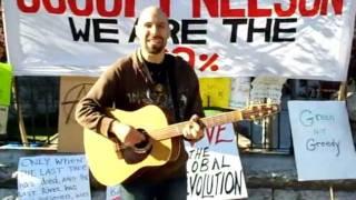 Morien Jones Occupies Nelson - Oct. 16, 2011