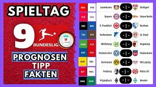 Spieltag 9 Vorschau: Kann der BVB die Krise stoppen? Alle Fakten, Tipps & Siegwahrscheinlichkeiten