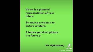 learn more about vision. Elijah Anthony #motivational #vision #trendingshorts