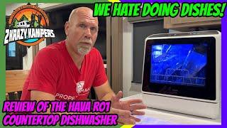 Best way to wash dishes in an RV | Review of HAVA R01 portable dishwasher