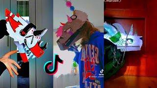 Dragon Puppet Crafts | Paper Dragon TikTok Compilation #112