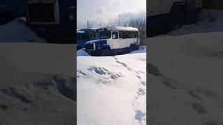 Купил автобус КАВЗ за гроши с торгов по банкротству, с уникальным дизельным движком