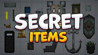 Secret items from the game files in Melon Playground - Secret Room