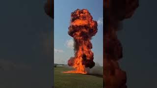 Jet fighter Firing bullets and destroying target #shorts #Blast #fighterjet #shorts